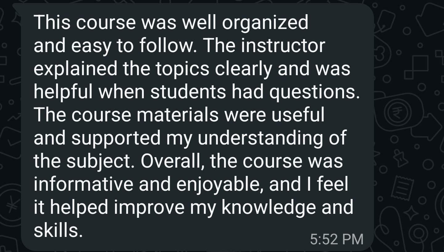 Student review